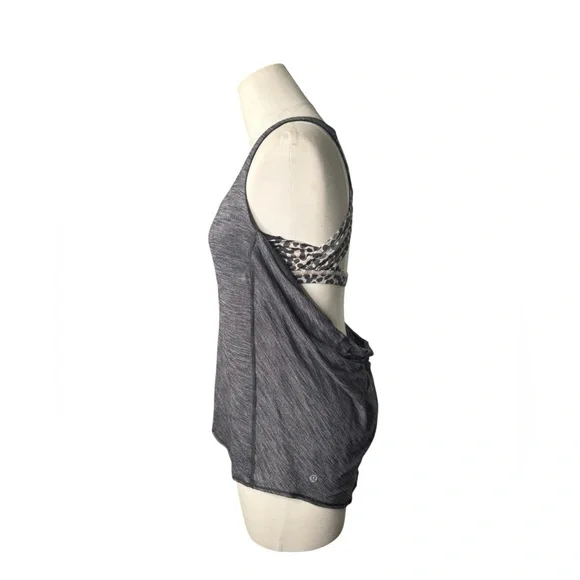 Lululemon wild tank top Animal print  - Sz 8 - Picture 3 of 5